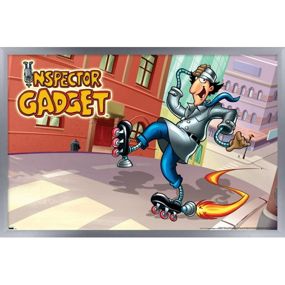 Inspector Gadget - Street Wall Poster, 22.375" x 34" Framed