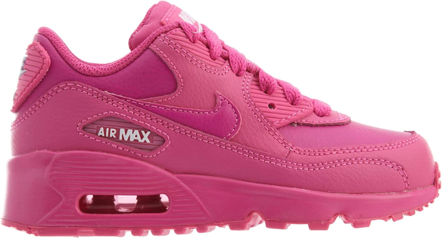 Little Kid s Nike Air Max 90 LTR Laser Fuchsia Laser Fuchsia 833377 603 1.5 Walmart