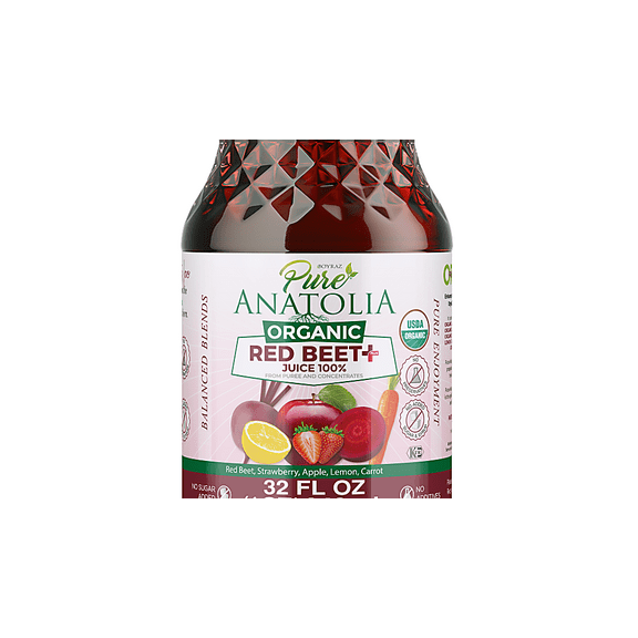 Pure Anatolia Organic Red Beet Juice, 32oz