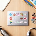 thumbnail image 4 of 100PCS Cartoon Doodle & Motivational Quote Stickers – “Dream Big”, “Be Brave”, “Stay Kind”, “You Rock” – Cute & Uplifting – Perfect for Laptops, Water Bottles, Notebooks, Lockers & DIY Crafts., 4 of 8