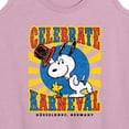 thumbnail image 3 of Peanuts - Snoopy Celebrate Karneval - Women's Racerback Tank Top, 3 of 6