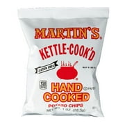 Martin's 1 oz. Bag of Kettle-Cook'd Potato Chips - 30/Case