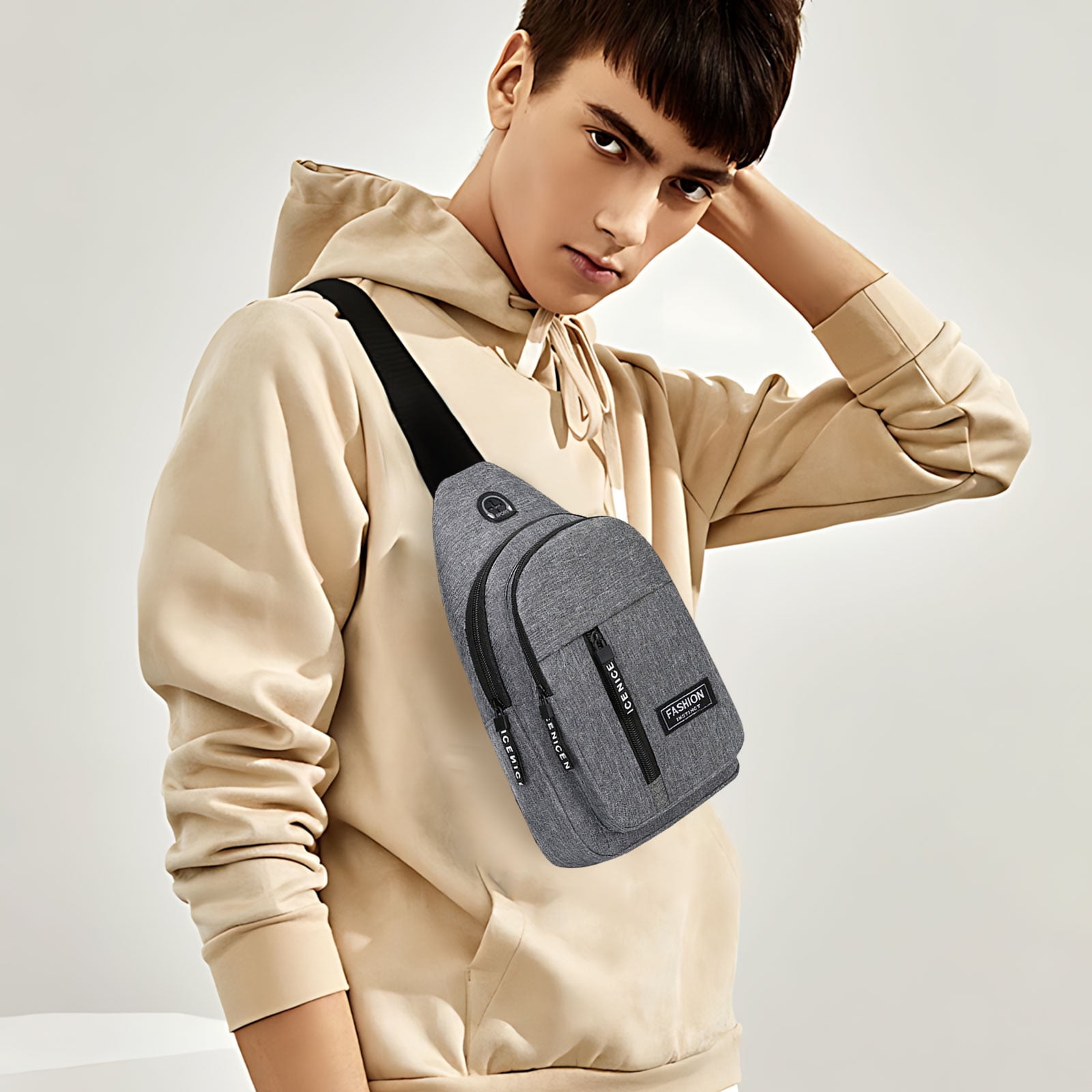 Isvgxsz Small Crossbody Bag for Women Men Water Resistance