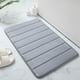 thumbnail image 1 of Alfombrilla de baño antideslizante superabsorbente, espuma viscoelástica, gris, 41 x 61 cm, lavable a máquina, 1 of 7