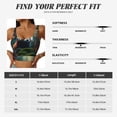 thumbnail image 6 of Lsque Forest Plant Raccoon Printed Women'S Sports Bra, Compression, Moisture Wicking, High-Impact Sports Bra For Women,Supportive sports bra-Large, 6 of 9
