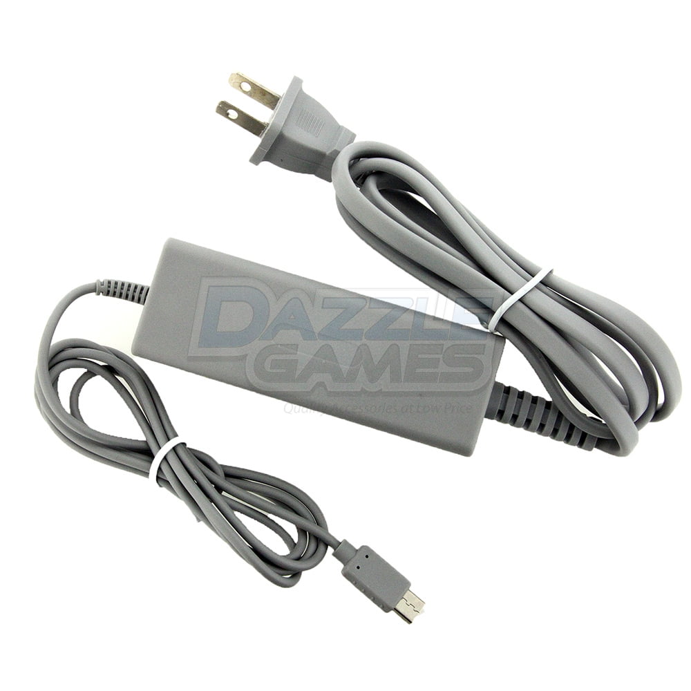 TekDeals Wii U Controller GamePad Charger AC Adapter Power Supply Home Wall Travel Charging Cord