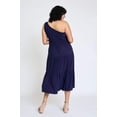 thumbnail image 6 of One Shoulder Ruffle Midi Dress, 6 of 11