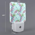 thumbnail image 2 of Xecao Dragonfly Floral for Night Light - a Wall-mounted LED Fixture with A Dusk-to-dawn Sensor, Ideal for Bedrooms, Bathrooms, Hallways, and Kitchens-UK, 2 of 7