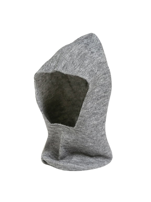 Winter Hooded Scarf Hat Solid Color Scarf Winter Ski Scarf Warm Collar Knitted Non Outdoor Warm Riding Scarf Warm Sleeves For Men And Women Lovers Scarf Thick Windp Neck Warmer Ski Winter Scarf