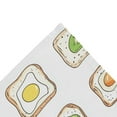 thumbnail image 4 of Yayeee Tapestry Wall Hanging for Bedroom 80" x 60" Living Room Home Wall Art Decor, Toasts Pattern, 4 of 7