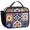 Beige, variant on Jiaoprinted Mexican Talavera Tile Lunch Bag for Men Women, Mexico Style Insulated Cooler Lunchbox with Buckle Handle for Picnic Travel
