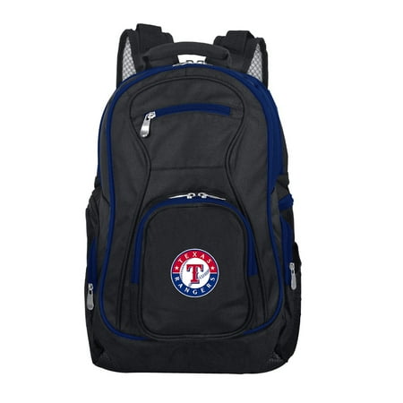 - MLB Texas Rangers Premium Laptop Backpack with Colored Trim