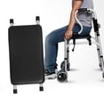 thumbnail image 4 of Asiento ajustable para andador, asiento plegable acoplable para personas mayores con discapacidad, rango de 51 a 61 cm (cuero), 4 of 5