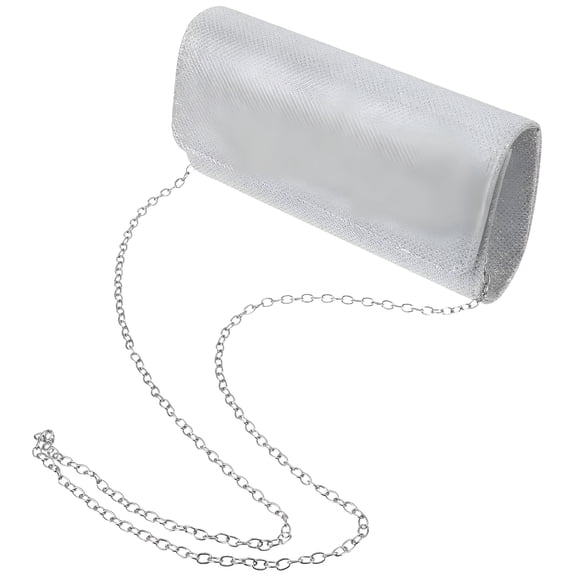 AOMRCOL Glitter Evening Bag Women'S Bags for Woman Clutch Purse Purses Envelope Silver Clutch Purse