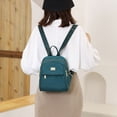thumbnail image 3 of Mochila de gran capacidad a la moda, bolsa de tela Oxford impermeable, bolsa tipo concha, mochila pequeña informal para viajeros, 3 of 6