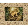 thumbnail image 3 of Unknown 18x15 Black Modern Framed Museum Art Print Titled - Monkey Safari, 3 of 5