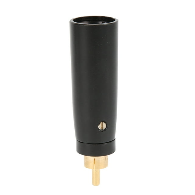 Adaptador de línea de micrófono, adaptador de audio, conector RCA, adaptador de audio, adaptador de cable de guitarra, diseñado a la perfección