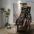 thumbnail image 3 of American Flag Blanket We The People Throw Blankets Soft Flannel America Retro Decor for Couch Bed Sofa Travelling Camping Birthday Christmas Living Room Office 60"x50", 3 of 5