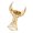 Gold, variant on Jesscasday Middle Eastern Moon Tower Handheld Aromatherapies Stove for Living Room Decors