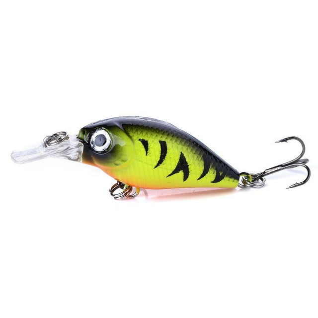Micro Crochets Crankbait Triples Wobbles Jerkbait Crank bass Pike Carp Hot N2