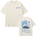 thumbnail image 6 of Wave To Earth Merch Graphic Print T-shirts Men Women Hip Hop Fashion Casual T Shirts Men's Oversized Short Sleeve Tshirt, 6 of 6