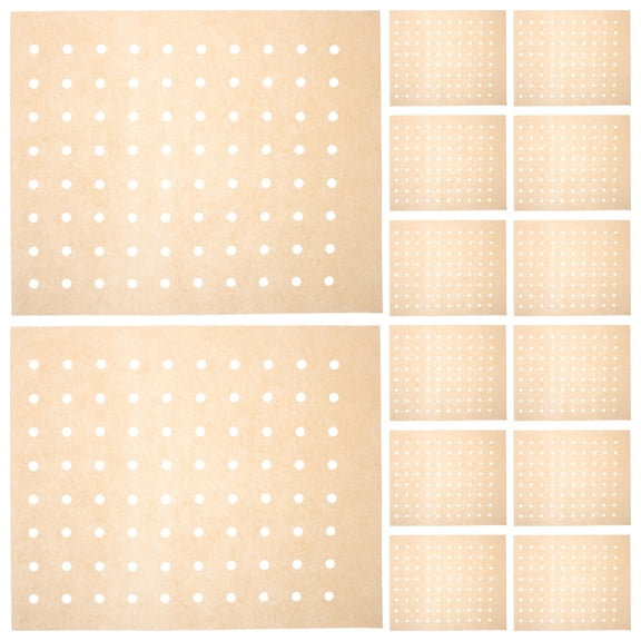 ETEREAUTY Nonstick Disposable Air Fryer Paper Liners with Perforated Design for Easy Baking and Cooking at Home