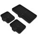 thumbnail image 4 of Bandeja de jabón de cocina, Deflector de fregadero de silicona para encimera, soporte de esponja para baño, inodoro, negro, 4 of 10