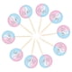 thumbnail image 4 of 32pcs de género revele pastel de fiesta toppers cupcake seleccione accesorios de decoración de pastel, 4 of 6