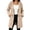 A_Beige(Sleeve Cuff), variant on Vmvidoty Women's Long Hooded Sweatshirt Trench Coat Full Zip Drawstring Adjustable Waist Oversized with Pockets Beige 2XL