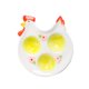 thumbnail image 5 of Bandeja para huevos de Pascua, soporte para huevos de Pascua, bonita figura de multifunción, soporte para desayuno, almuerzo, decoración del B, 5 of 8