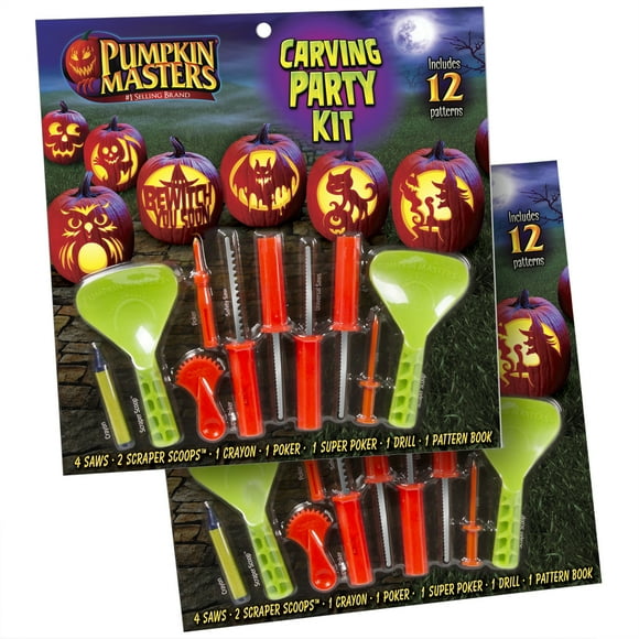 Pumpkin Masters Carving Party Kit 2 Pk