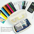 thumbnail image 3 of Estuche para Lápices de Gran Capacidad, Lapicera Expandible con 4 Compartimientos, Lapiceras Organizadoras para Escolar Oficina Trabajo, 3 of 4