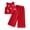 Red, variant on enyan Toddler Baby Girl Summer Clothes Outfit Funny Letter T Shirt Top Short Set Infant Girl Clothes 6 12 18 months 2T 3T 2Pcs Summer Beach Outfits,Toddler Infant Outfits for Girls(Pink,7-8 Years)