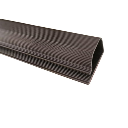 Cable Raceway Cord Concealer Adhesive Wire Cover for Wall and Desk Black