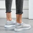 thumbnail image 5 of Womens Walking Shoes Lightweight Non Slip Shoes Classic Comfy Breathable Sneakers Daily Casual Sports Running Shoes, 5 of 12