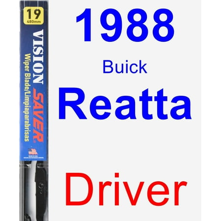 - 1988 Buick Reatta Driver Wiper Blade - Vision Saver