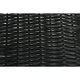 thumbnail image 3 of HUBERT Wicker Look Tapered Storage Basket, Rectangular Black - 7 1/2"L x 30"D x 1 1/2" to 8"H, 3 of 7