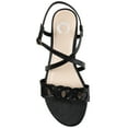 thumbnail image 3 of Journee Womens Jalia Multi Strap Flat Sandals, 3 of 10