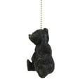 thumbnail image 2 of Ebros Set of 2 Ceiling Fan Metal Pull Chain Black Bears Knob Handle 3" High, 2 of 4