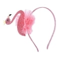 thumbnail image 1 of Diadema con cabeza de flamenco Perfecl rosa para niños y niñas, 1 of 8