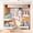 White, variant on Everie 2-Tier Pull Out Under Sink Organizer Adjustable Height Heavy Duty Metal Shelf, White, 2-Pack