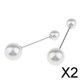 thumbnail image 1 of Broche de solapa,Broche de perlas,Pin de seguridad para suéter tipo cárdigan,Pin de solapa para traje de cuello,Broche de mujer,Joyería nupcial de la boda,Accesorios de broche,Broche 2 piezas, 1 of 10