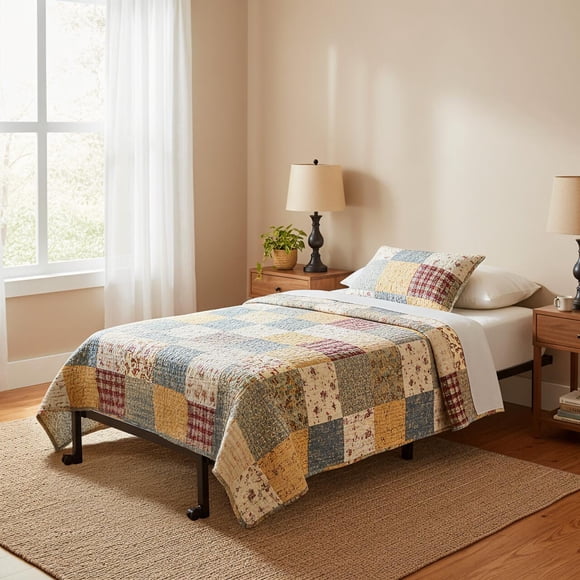 Cama de Metal,  Individual Plegable Color Negro- HOMEMAKE FURNITURE