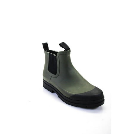 

Everlane Womens Rubber Rain Boots Green 8