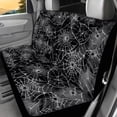 thumbnail image 6 of Qpednta Spider Web Car Seat Covers Sets 4Pcs Front Seat Protector Carseat Rear Split Bench Cover Universal Vehicle Seat Protector Fit Most Car Truck SUV, 6 of 7