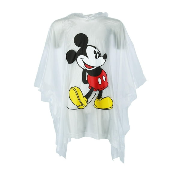 Disney Youth Boys Kids Mickey Mouse Rain Poncho Clear Water Resistant