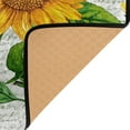 thumbnail image 4 of Area Rugs 72"x48" Indoor Non-Slip Wear Resistant Floor Mats Soft Large Carpets for Living Room Bedroom Home Decor Washable Rug Bright Yellow Sunflowers, 4 of 7