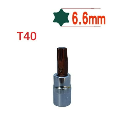 

1Pc Hex Torx Screwdriver Bit 1/4 Inch Drive Socket Hand Tools T8-T40