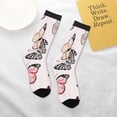 thumbnail image 6 of Yiaed Beautiful Butterfly Print Crew Socks for Boys Girl Crew Athletic Half Sport Running Breathable Socks Lightweight Stretch Kid's Socks, 6 of 7