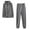 Dark Gray, variant on Brondbend Sweatsuits Women 2 Piece Outfit Tracksuit Women Long Sleeve Hooded Zipper Solid Pocket Drawstring Sweatshirt and Fashion Sweatpant Outfits Loose Fall Winter Athletic Set,Purple